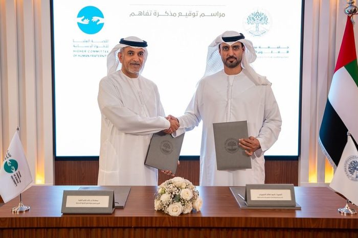Fostering Human Fraternity: MBZUH and Higher Committee for Human Fraternity Sign MoU to Strengthen Education and Training Collaboration