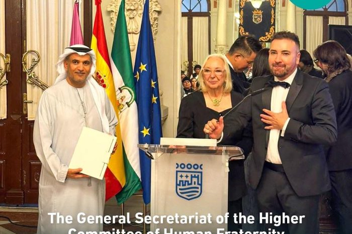 Magos Foundation awards the HCHF’s for the Global Promotion of the Human Fraternity Document.